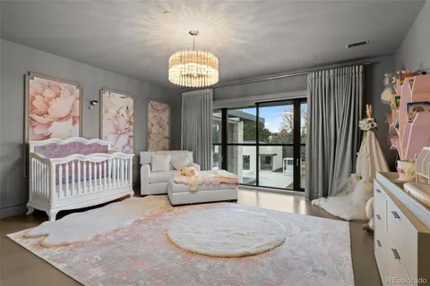 a building outdoor space with seating space