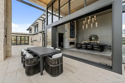 a view of a building with street