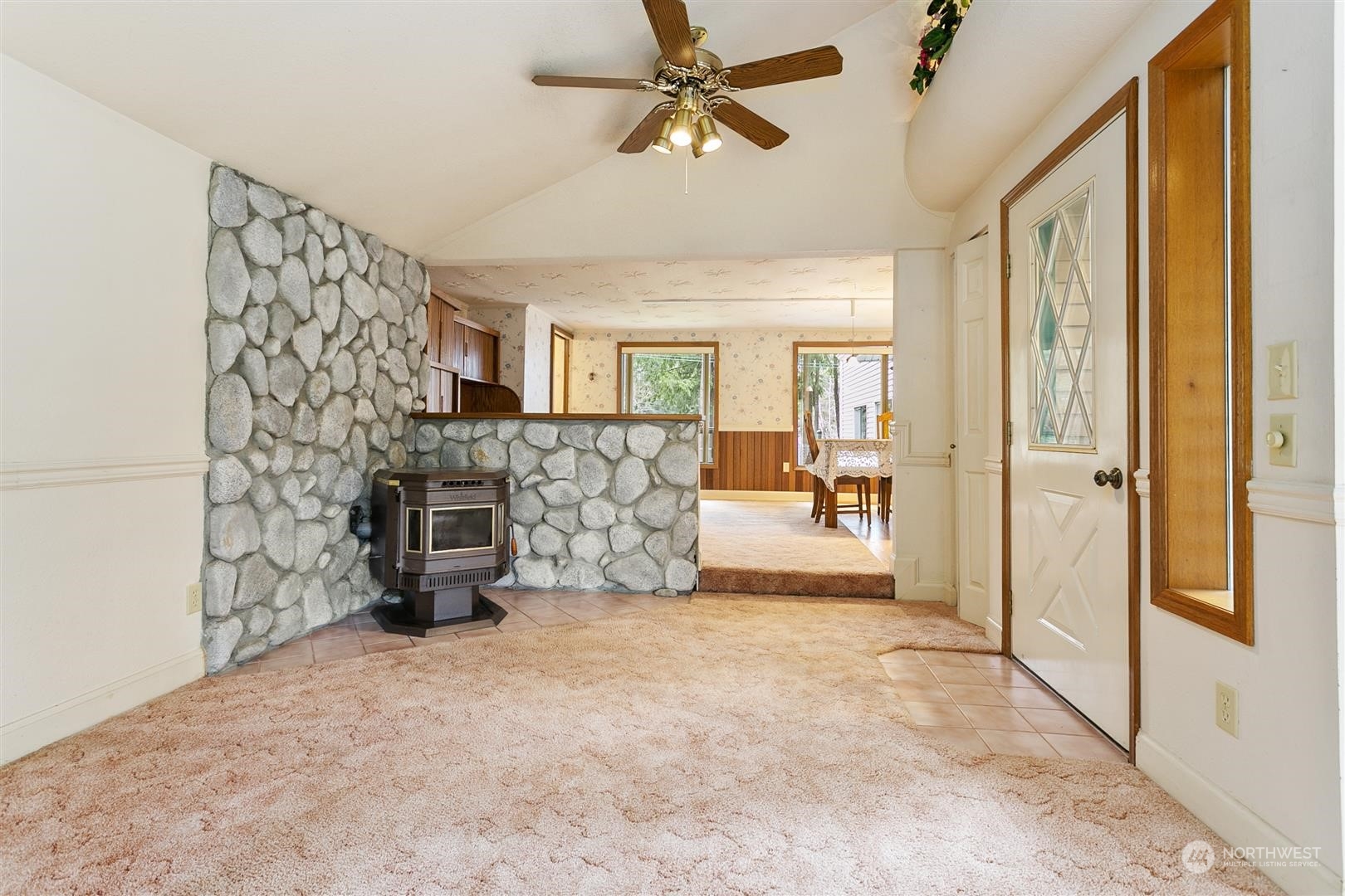 3397 Cedarville Road Bellingham, WA 98226 - Photo 17 of 38 a view of a livingroom with a flat screen tv