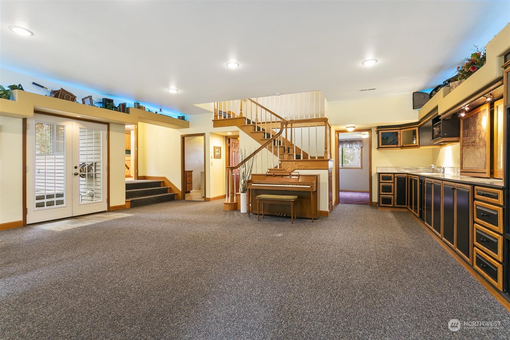 3397 Cedarville Road Bellingham, WA 98226 - Photo 4 of 38 a view of a livingroom with furniture and staircase