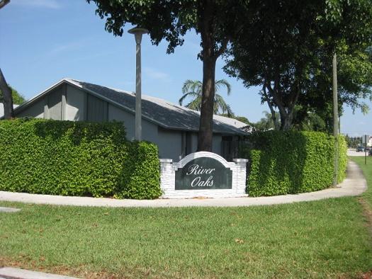 9087 Southwest 22nd Street, Unit D Boca Raton, FL 33428 - Photo 10 of 15 river_oaks_welcome_sign