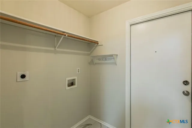 a view of a small space