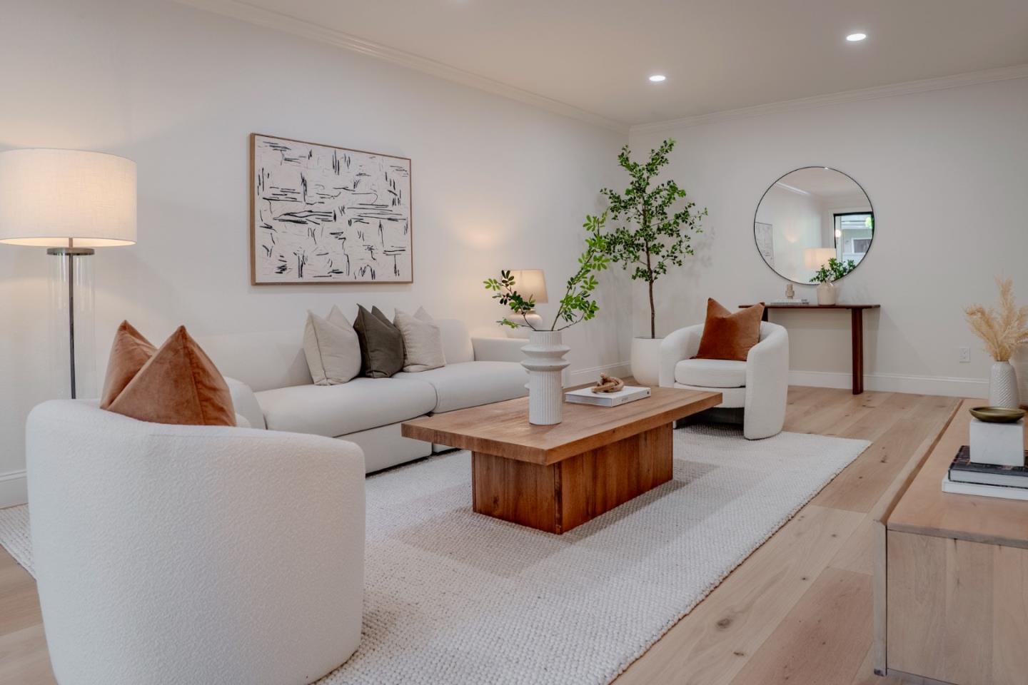 22330 Homestead Road, Unit 116 Cupertino, CA 95014 - Photo 6 of 30 a living room with furniture a window and a lamp