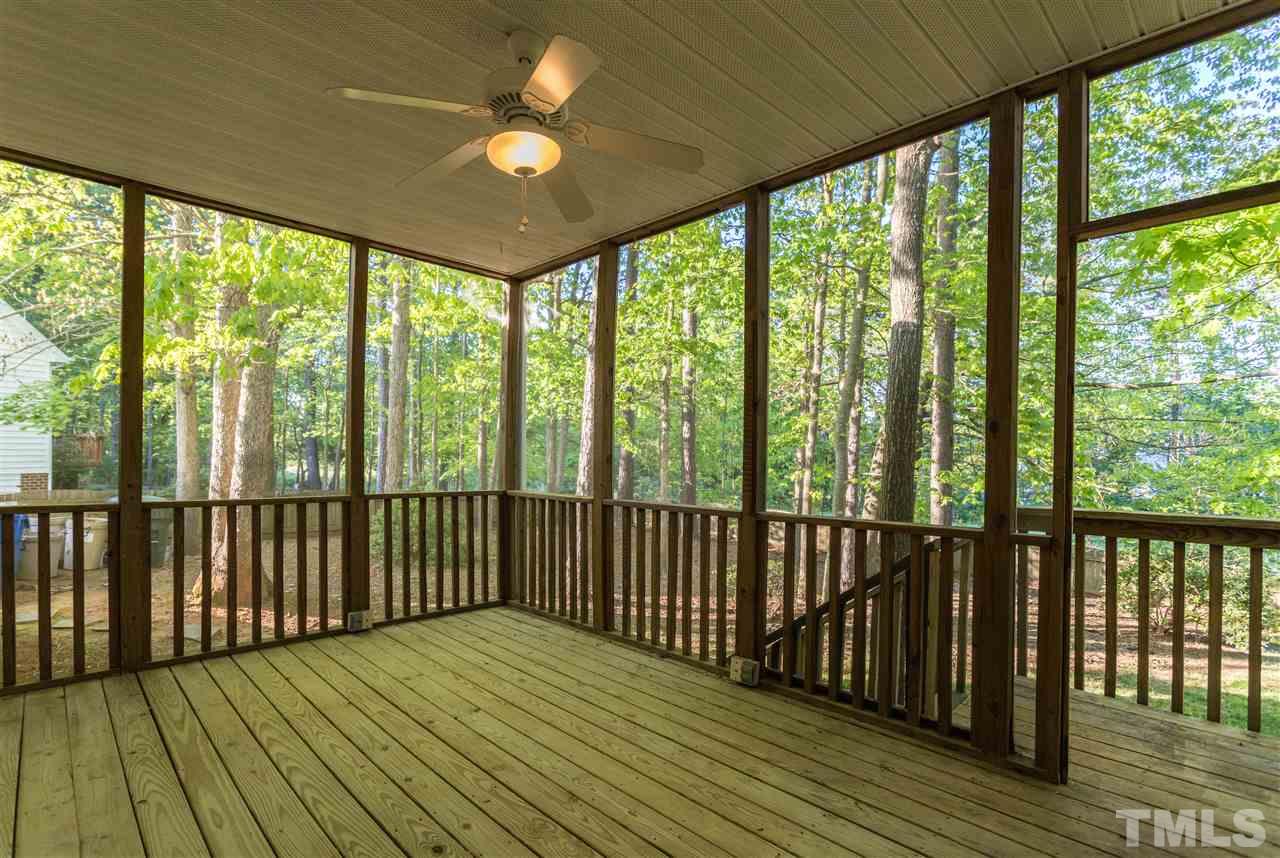3305 Glade Spring Court Raleigh, NC 27612 - Photo 5 of 20 a view of a balcony with wooden floor