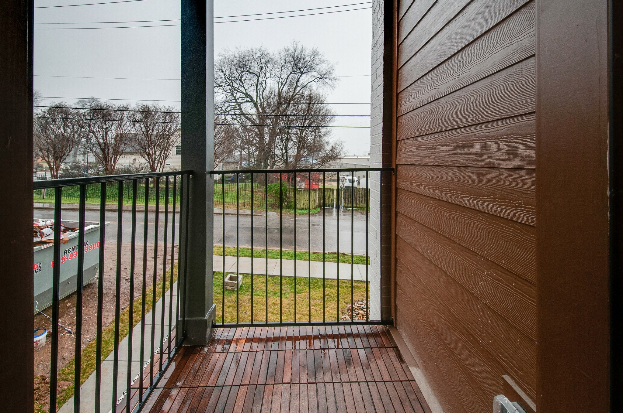 556 Rosedale Avenue, Unit 1 Nashville, TN 37211 - Photo 9 of 33 a view of a balcony with wooden floor