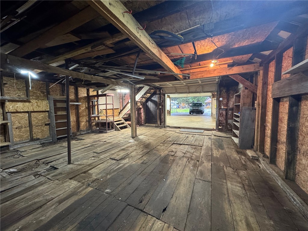 215 Pithole Road Cyclone, PA 16726 - Photo 31 of 41 Garage interior with workshop