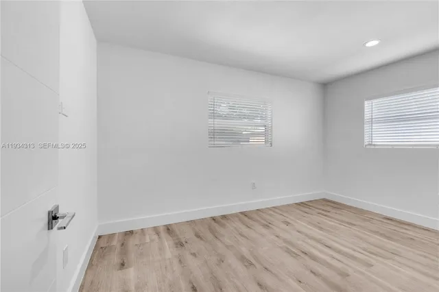 wooden floor in an empty room