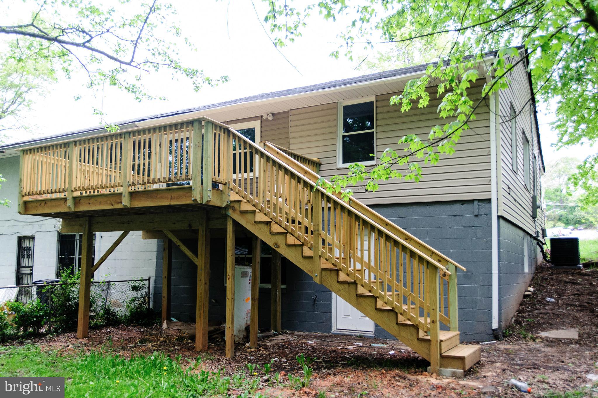 7809 Greenleaf Road Landover, MD 20785 - Photo 29 of 30 Rear of House