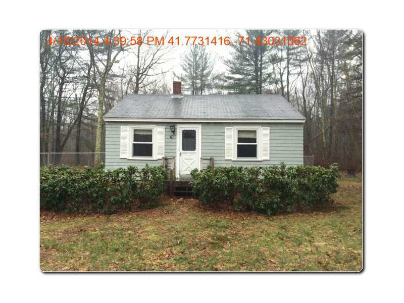 61 Cranberry Ridge Road Glocester, RI 02857 - Photo 1 of 16 Exterior Front.