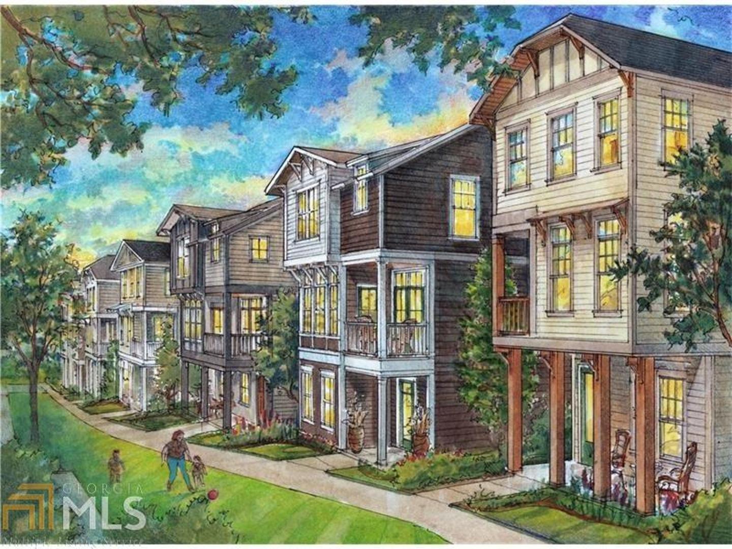 2830 Haven Lane, Unit 9 Decatur, GA 30030 - Photo 1 of 1 a front view of a residential apartment building with a yard