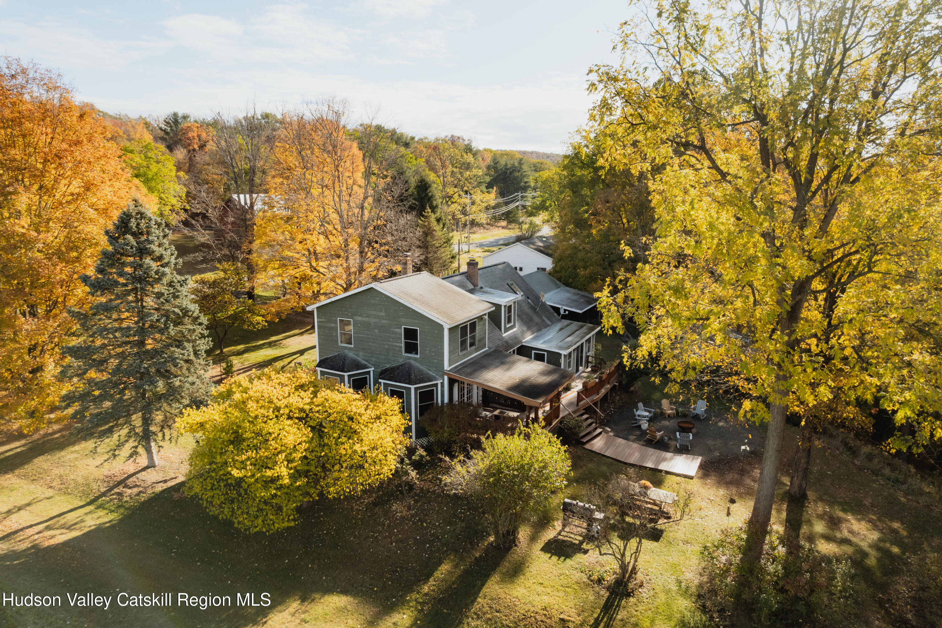 782-784 Jackson Corners Road Red Hook, NY 12571 - Photo 61 of 63 a view of a lake with a mountain in the background