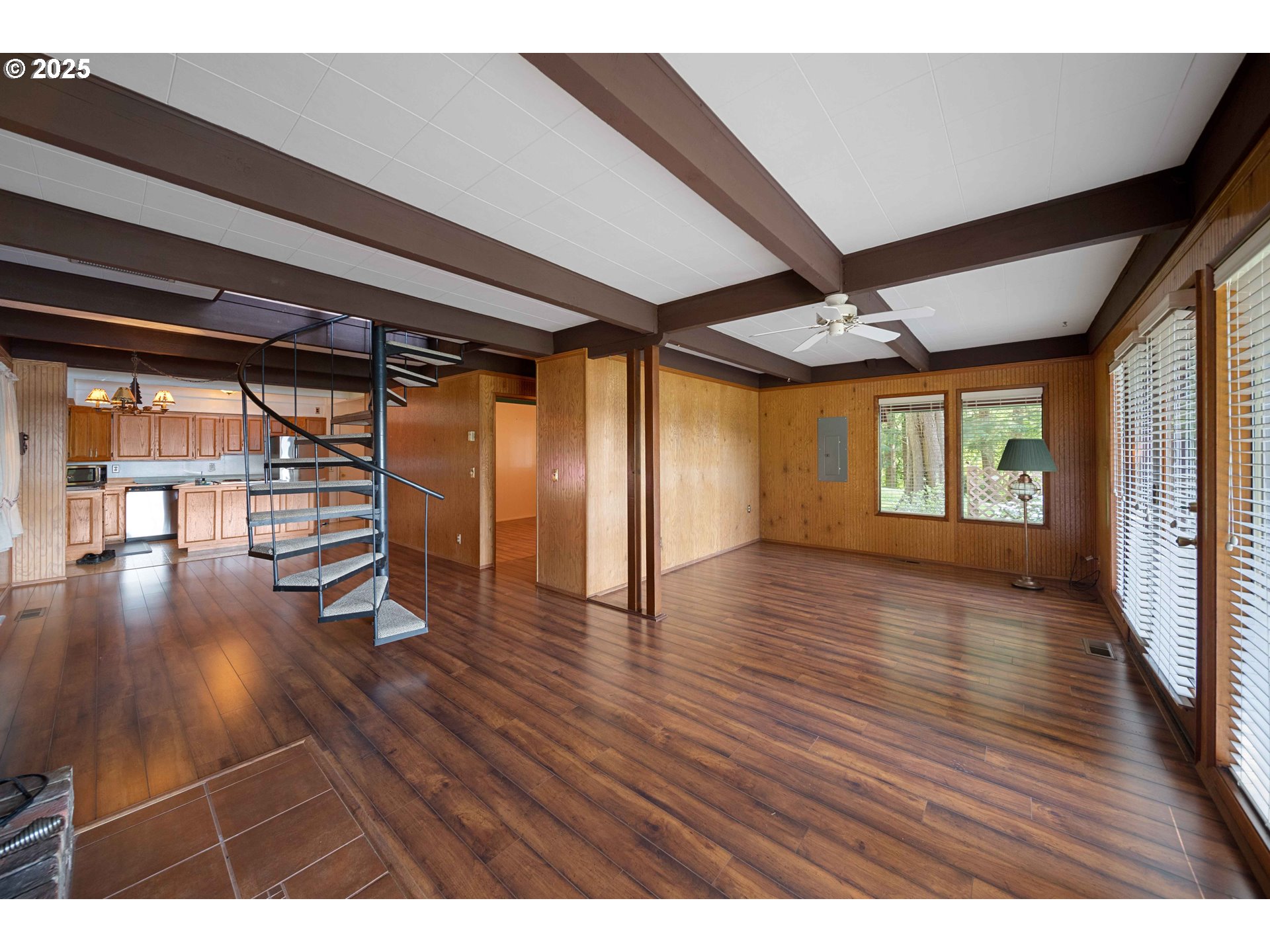 83049 Siltcoos Station Road Westlake, OR 97493 - Photo 25 of 48 a view interior of a house wooden floor and an entryway