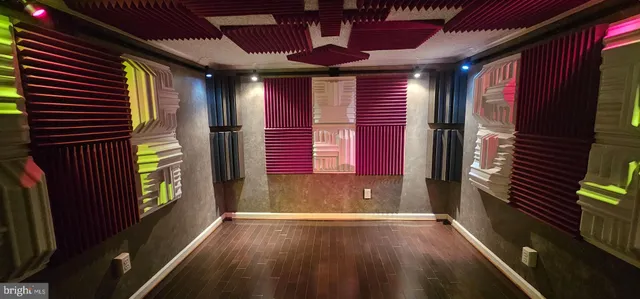 a close view of closet