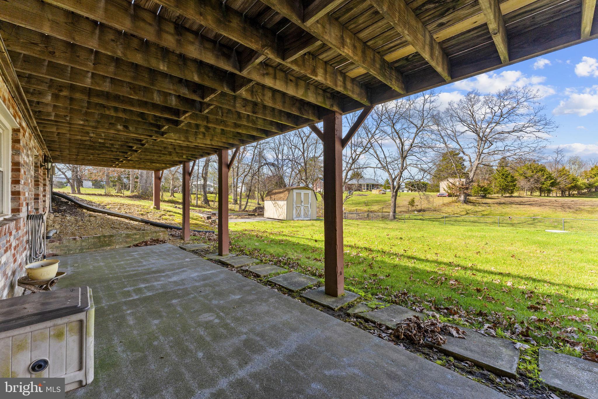731 Kendrick Ford Road Front Royal, VA 22630 - Photo 74 of 85 a view of an empty room with a garage