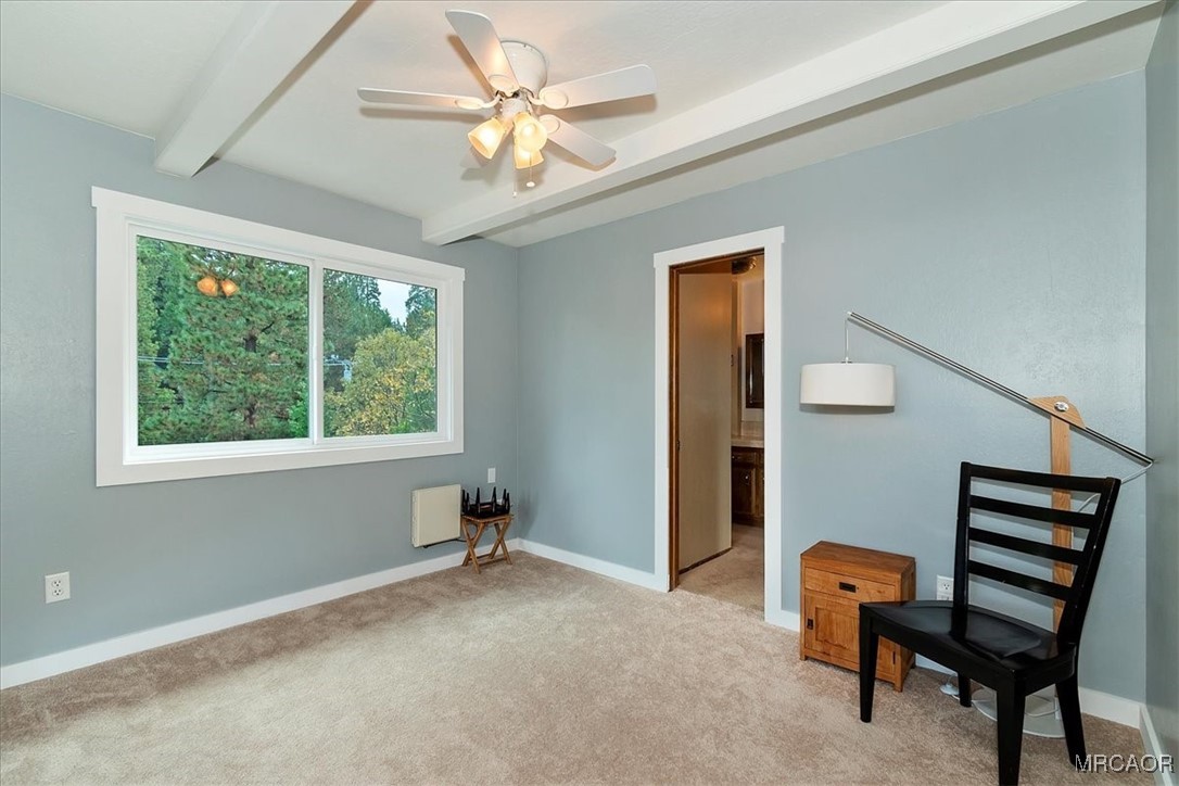 26822 Huron Road Lake Arrowhead, CA 92391 - Photo 29 of 38 a view of an empty room with a window