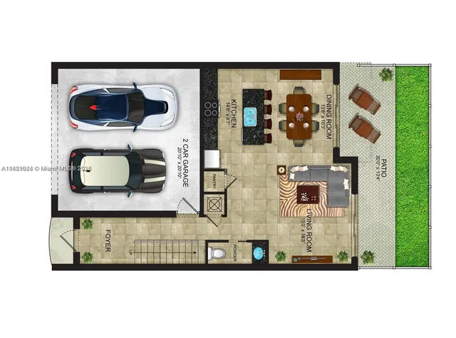 $1,650,000 | 3318 Day Avenue, Unit 6, Miami, FL 33133