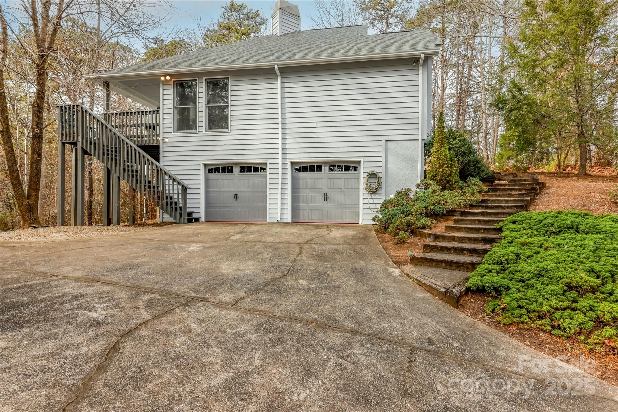 212 Ridgeway Road Lake Lure, NC 28746 - Photo 4 of 44 a view of a house with a yard
