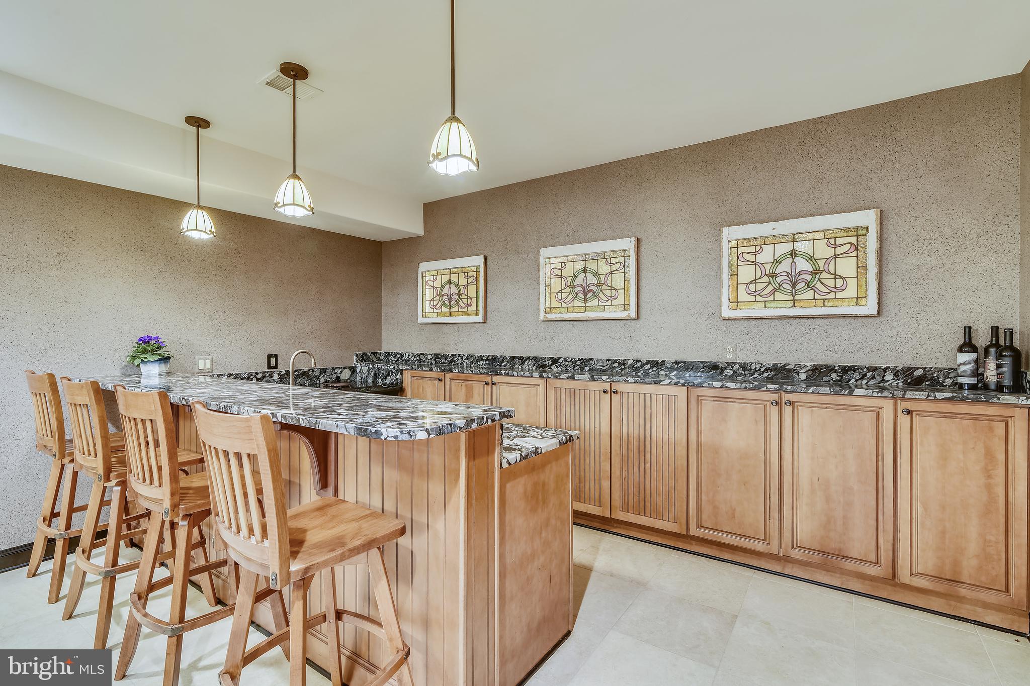 38283 Hughesville Road Leesburg, VA 20175 - Photo 39 of 77 Wet bar with ice maker, mini fridge and oven