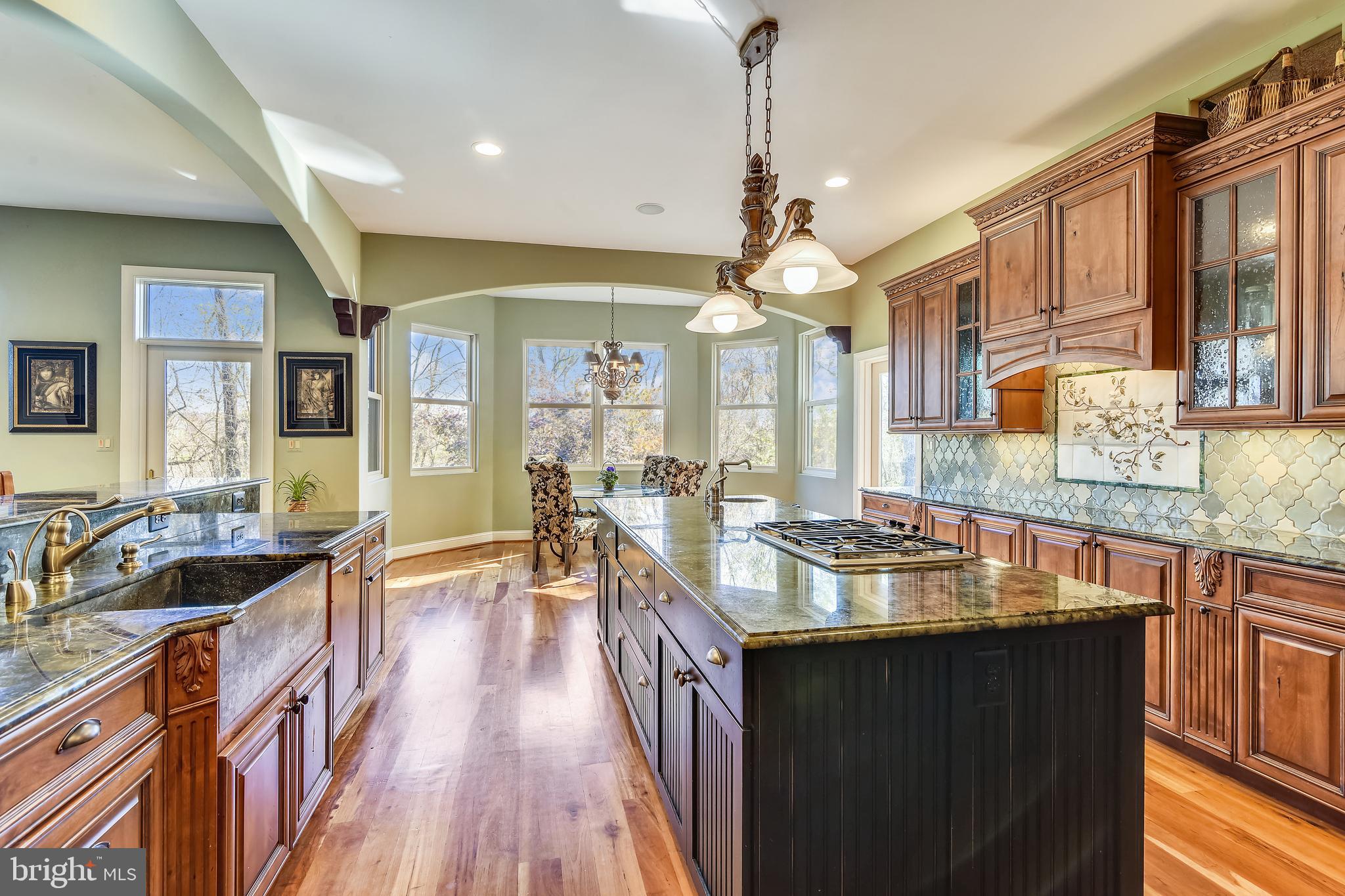 38283 Hughesville Road Leesburg, VA 20175 - Photo 10 of 77 The cabinets are custom made of Knotty Alder