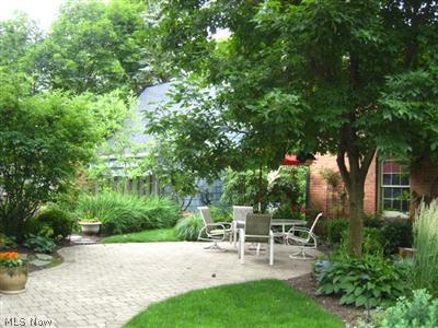 3342 Maynard Road Beachwood, OH 44122 - Photo 23 of 25 Wonderful patio surrounded by beautiful perennial gardens and mature trees.
