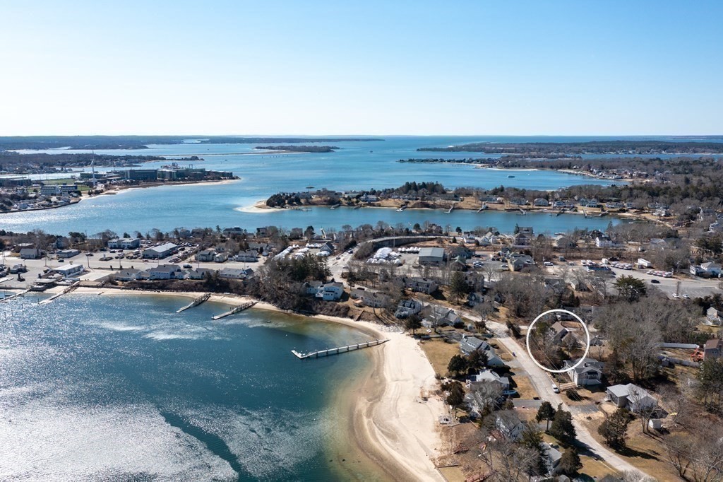 16 Jefferson Shores Road Wareham, MA 02532 - Photo 27 of 28 an aerial view of a house with a yard
