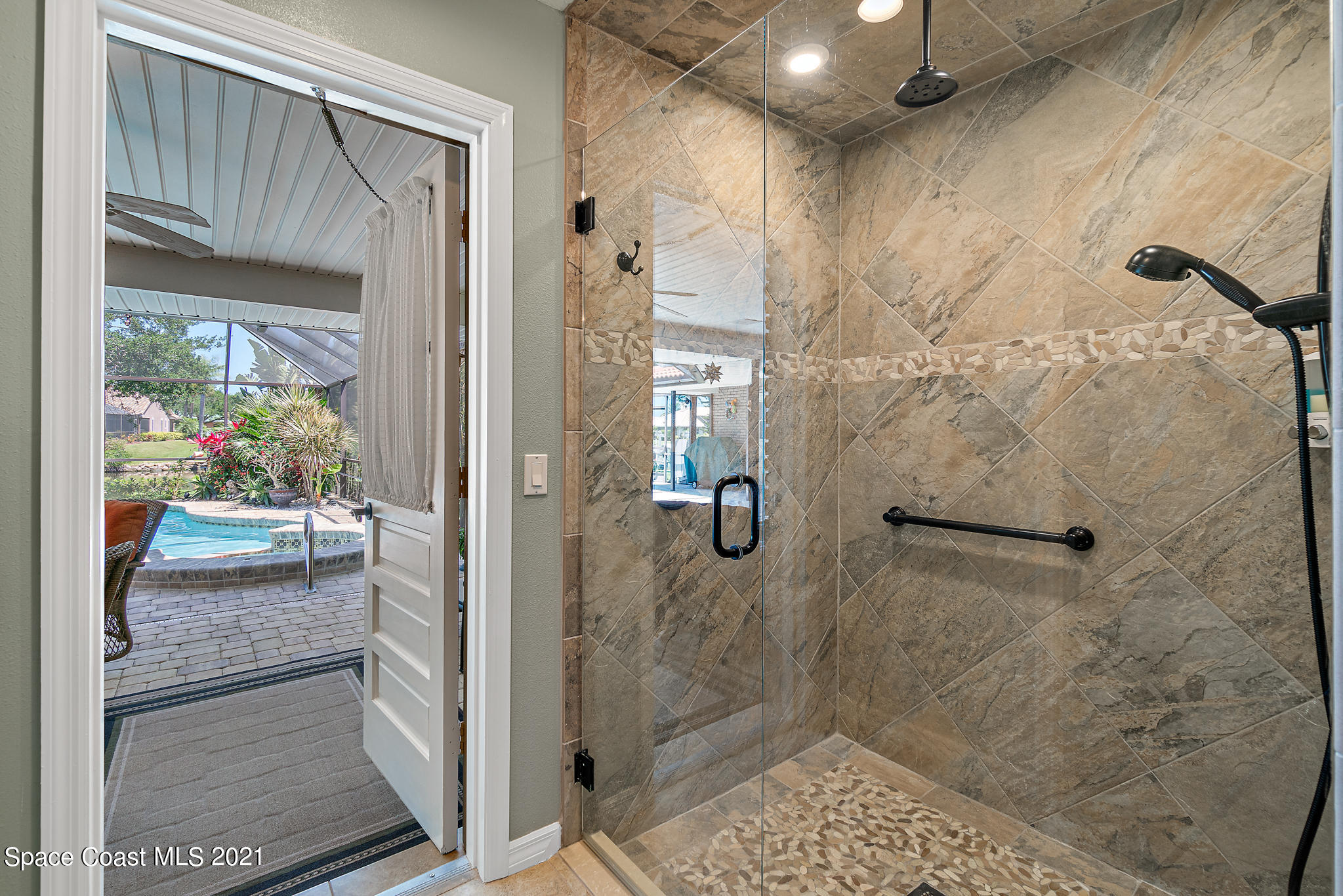 539 Lanternback Island Drive Satellite Beach, FL 32937 - Photo 25 of 54 a bathroom with a shower