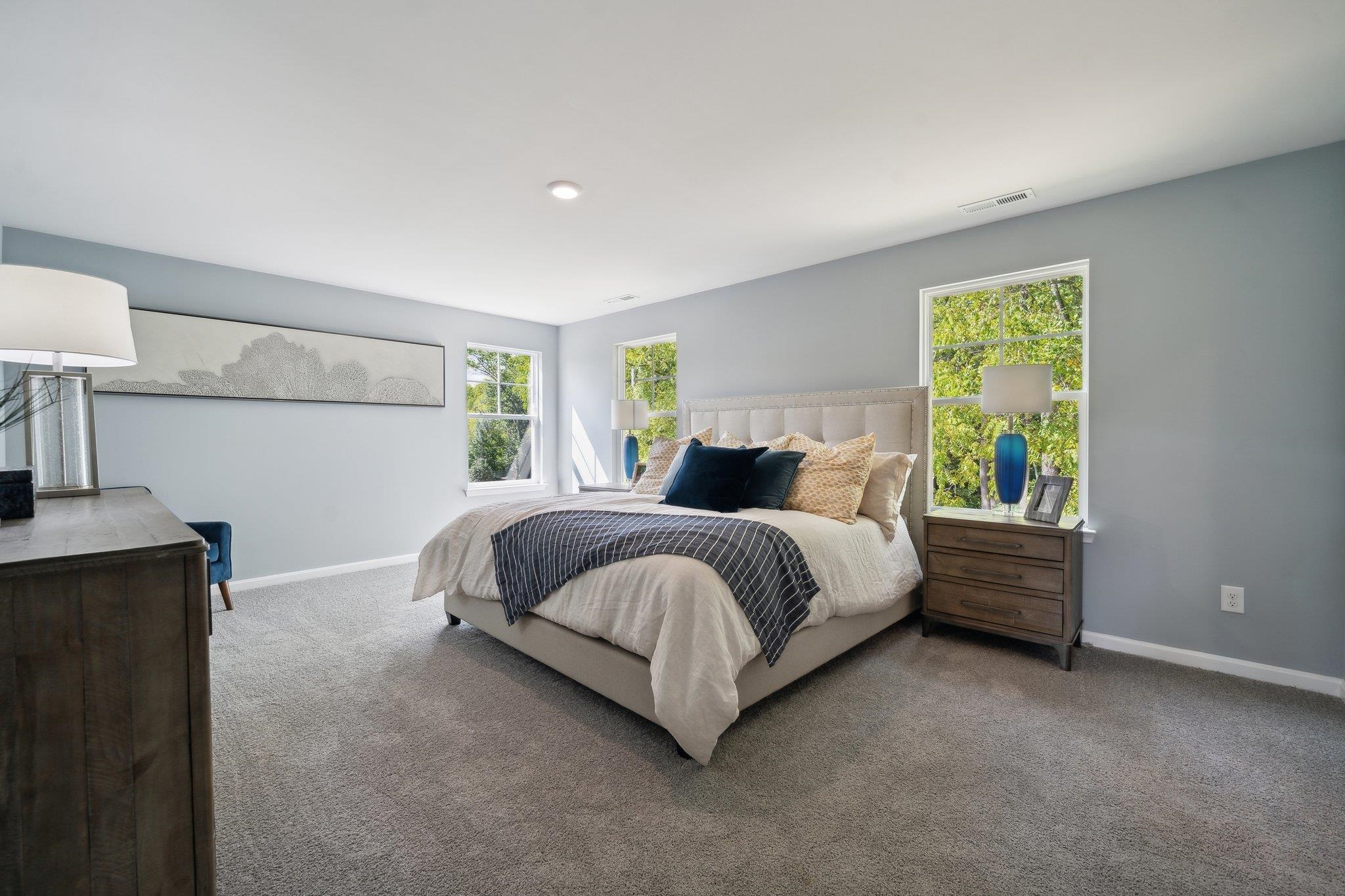 172 Liberty Lane Keswick, VA 22947 - Photo 20 of 21 a bedroom with a bed and a window