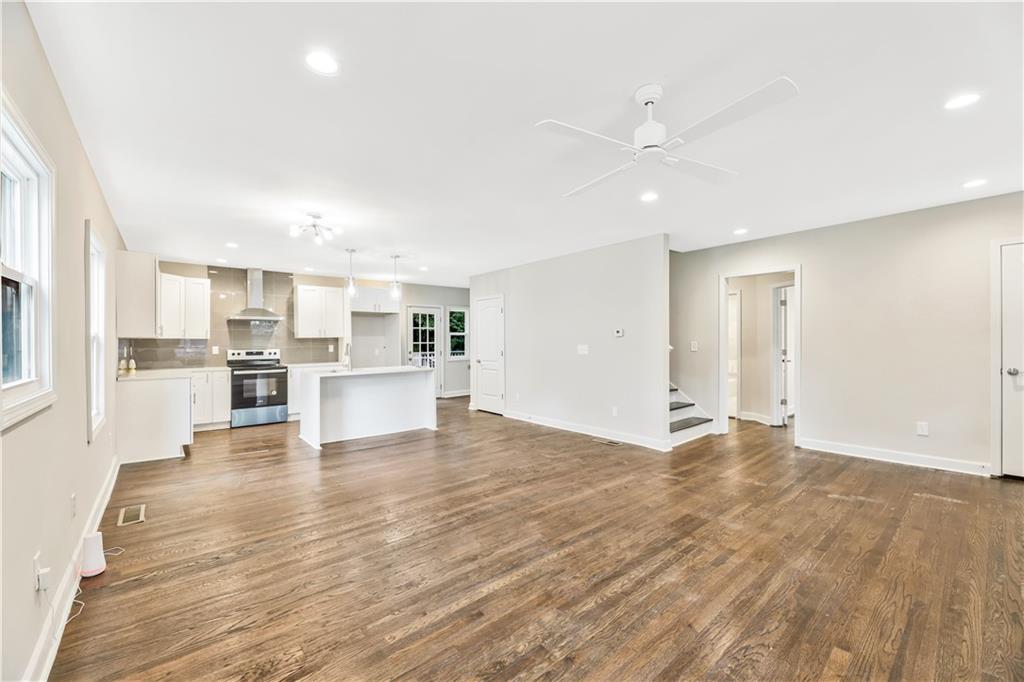 1776 Temple Avenue Atlanta, GA 30337 - Photo 4 of 18 a view of kitchen with wooden floor