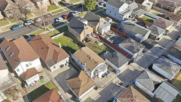 an aerial view of a
