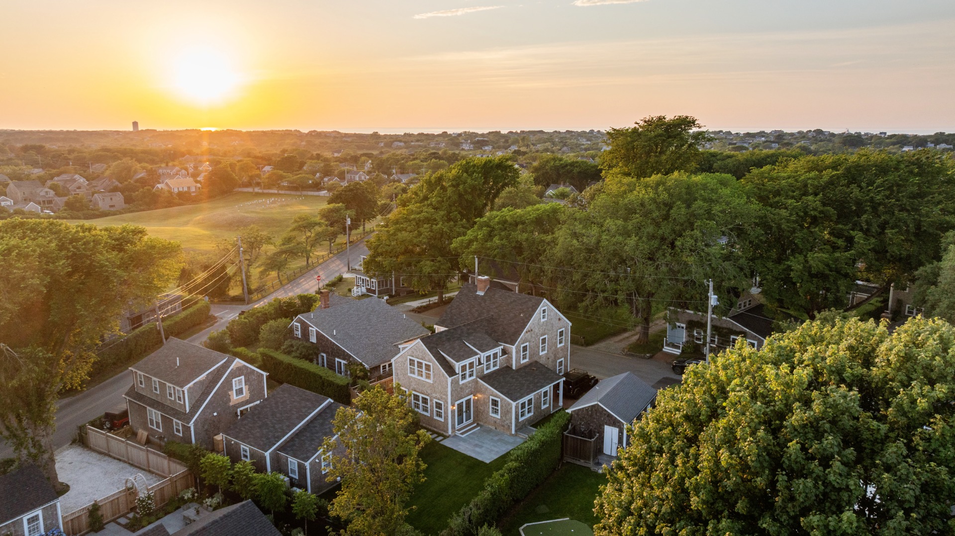 22 Vestal Street Nantucket, MA 02554 - Photo 1 of 43 an aerial view of a