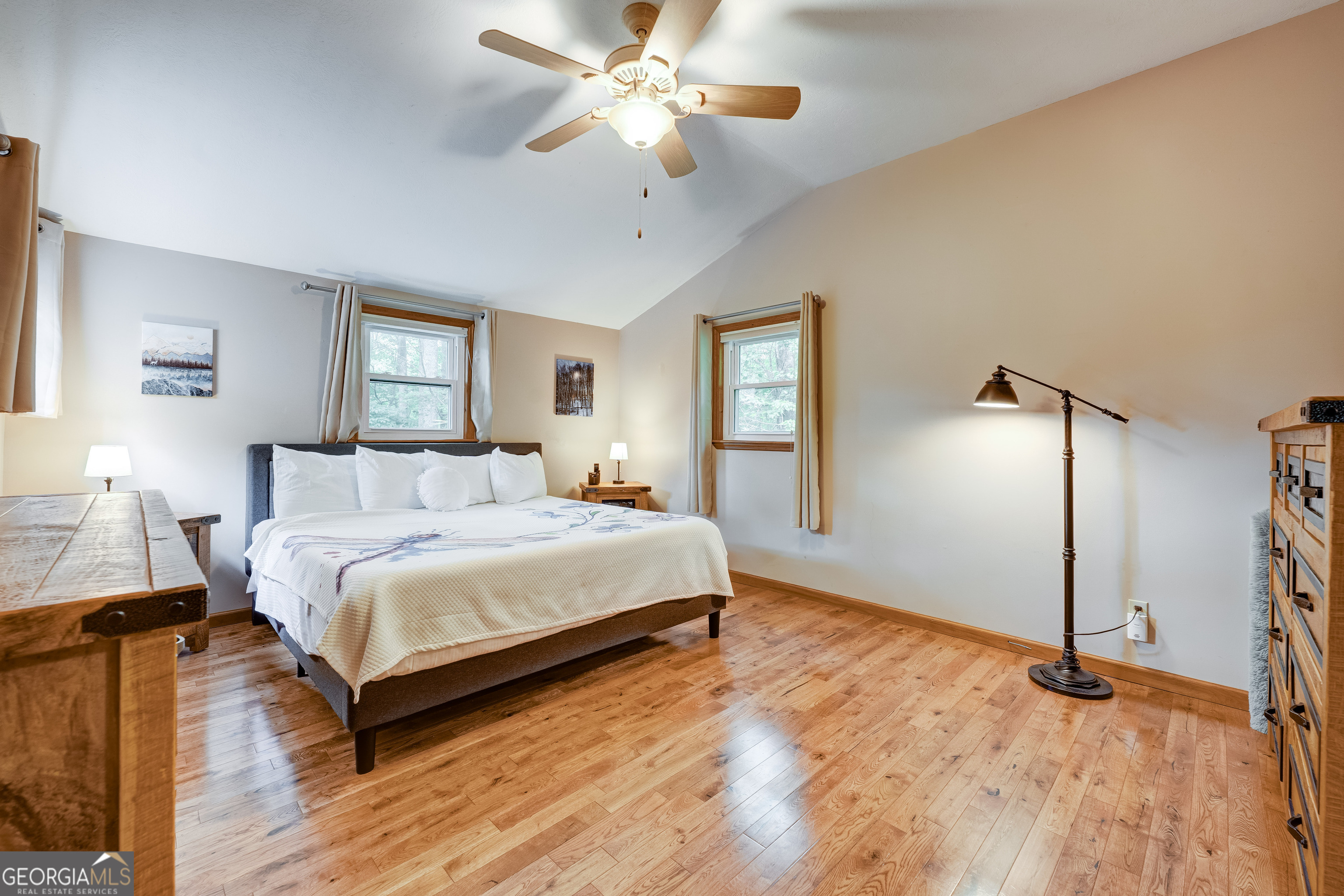 708 Wilson Mountain Road Blairsville, GA 30512 - Photo 24 of 48 a bedroom with a bed and window