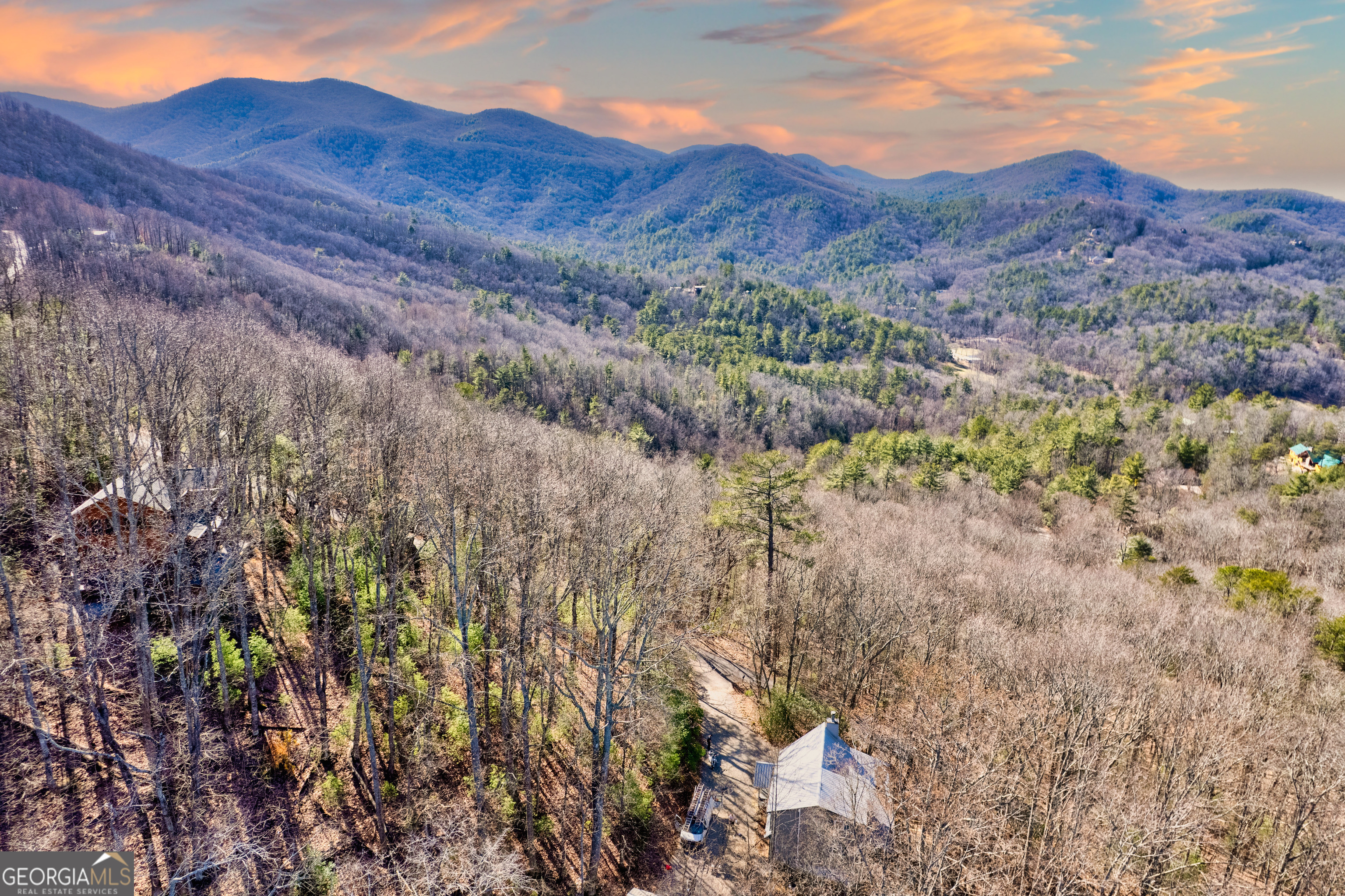 708 Wilson Mountain Road Blairsville, GA 30512 - Photo 3 of 48 a view of mountains and valleys