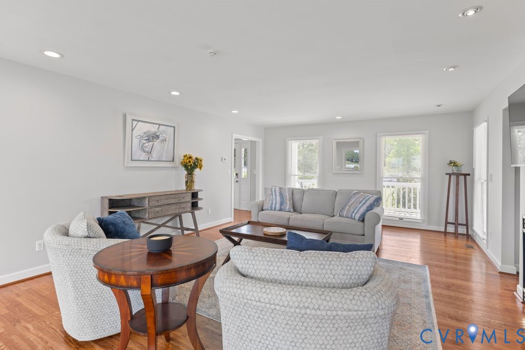2082 Ocran Road White Stone, VA 22578 - Photo 12 of 50 a living room with furniture and wooden floor