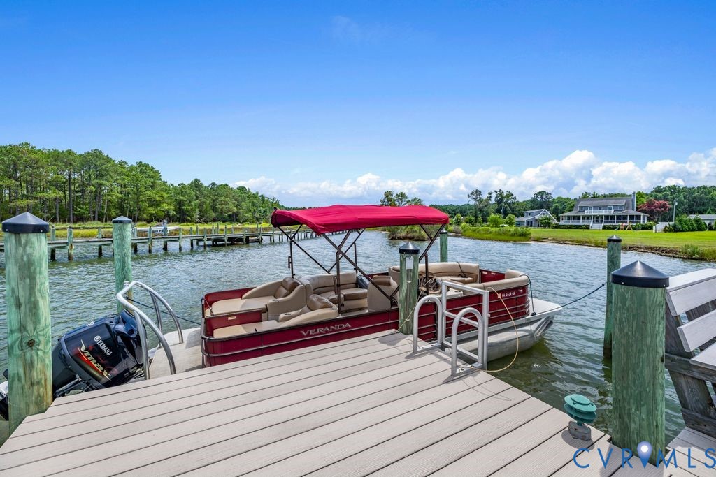 2082 Ocran Road White Stone, VA 22578 - Photo 44 of 50 a view of a roof deck with furniture