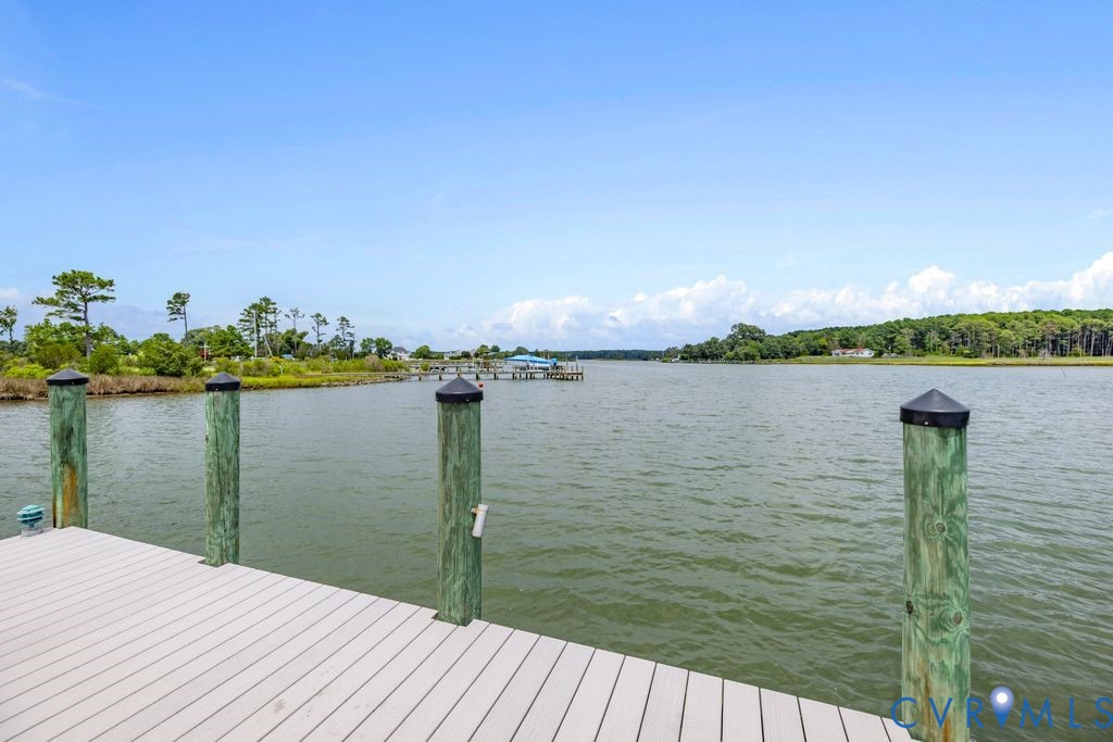 2082 Ocran Road White Stone, VA 22578 - Photo 46 of 50 a view of a lake from a balcony