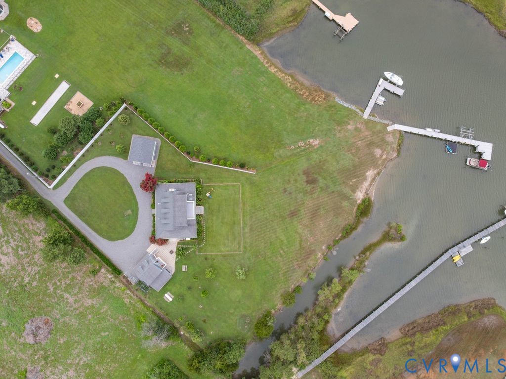2082 Ocran Road White Stone, VA 22578 - Photo 48 of 50 an aerial view of a house