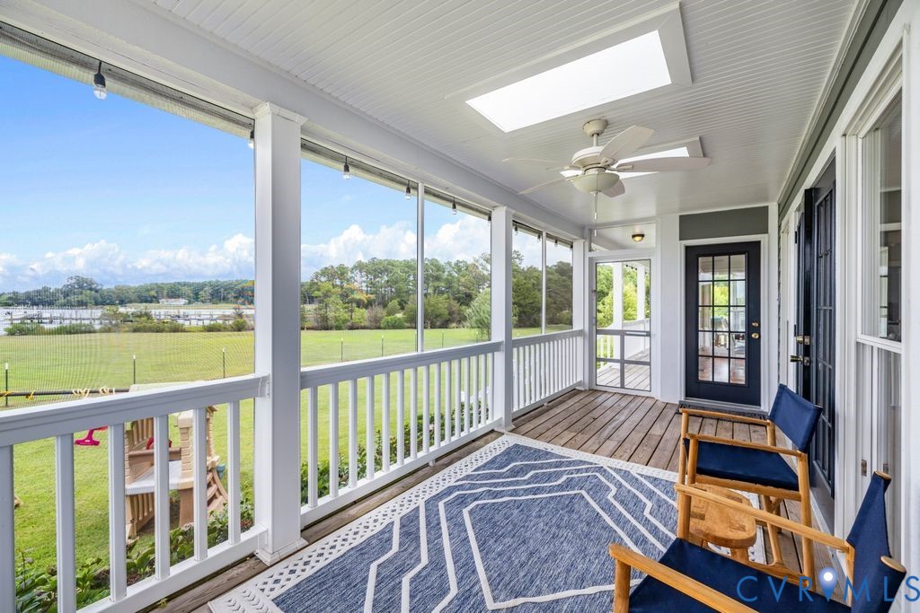 2082 Ocran Road White Stone, VA 22578 - Photo 6 of 50 a view of a balcony with furniture