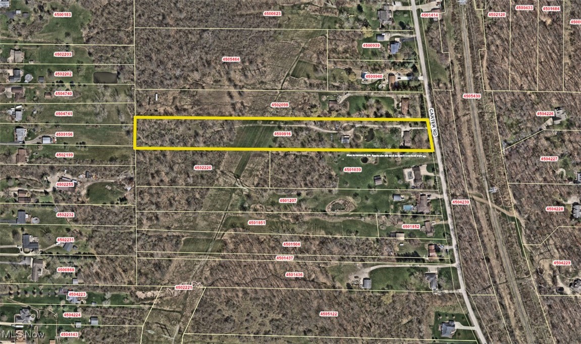 7840 Carter Road Northfield, OH 44067 - Photo 13 of 15 Map / location featuring property parcel outlined