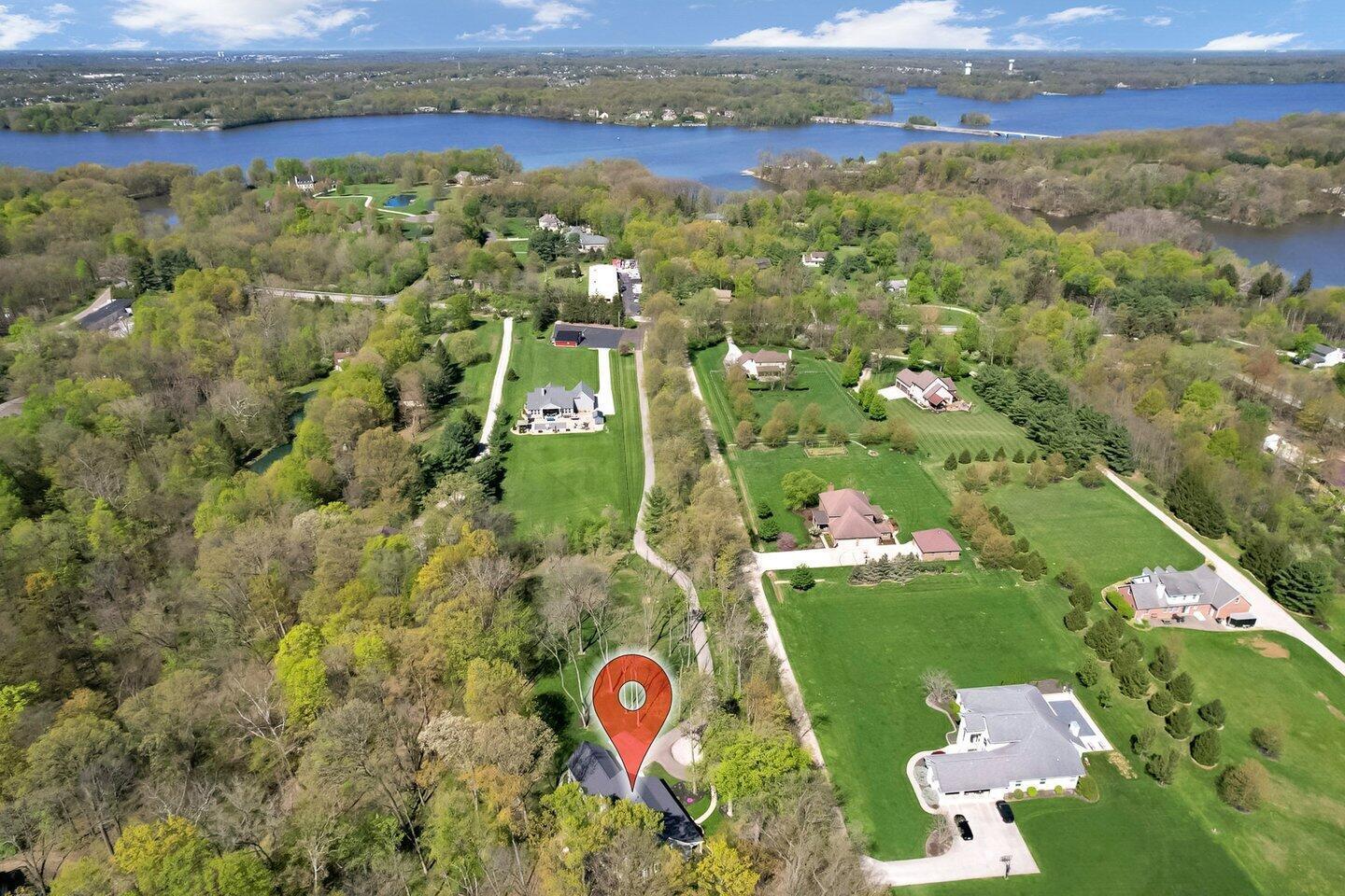 5055 Red Bank Road Galena, OH 43021 - Photo 5 of 92 Aerial View