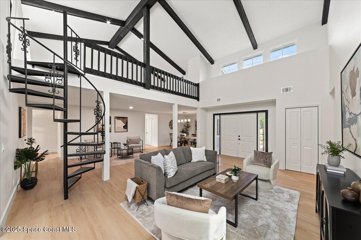 720 Wing Foot Lane Melbourne, FL 32940 - Photo 29 of 45 a living room with furniture