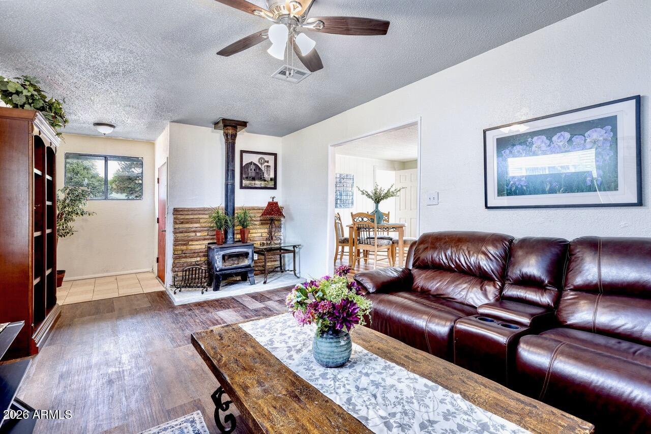 503 West Johnson Drive Payson, AZ 85541 - Photo 3 of 24 a living room with furniture and wooden floor