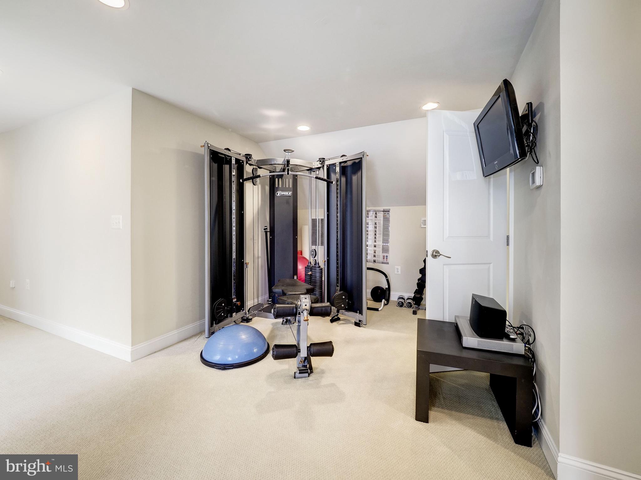7612 Exeter Road Bethesda, MD 20814 - Photo 39 of 55 Top Level Exercise Room
