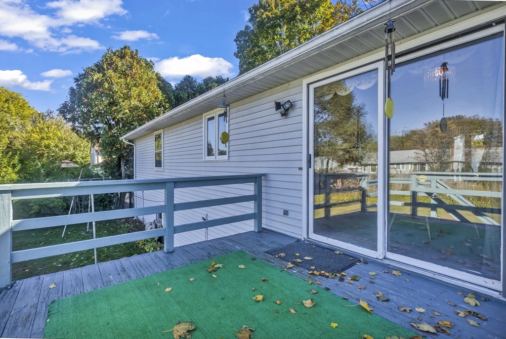 212 Poplar Street Chicopee, MA 01013 - Photo 20 of 22 a view of a backyard with a garden