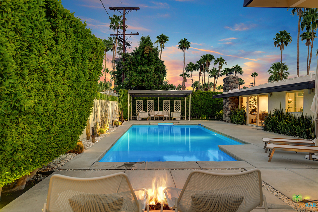 984 East La Jolla Road Palm Springs, CA 92264 - Photo 47 of 53 a view of a house with pool