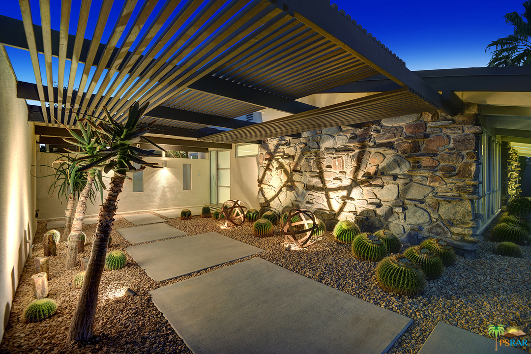 984 East La Jolla Road Palm Springs, CA 92264 - Photo 48 of 53 a view of a porch