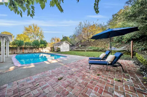 a view of a city with mountains in the background