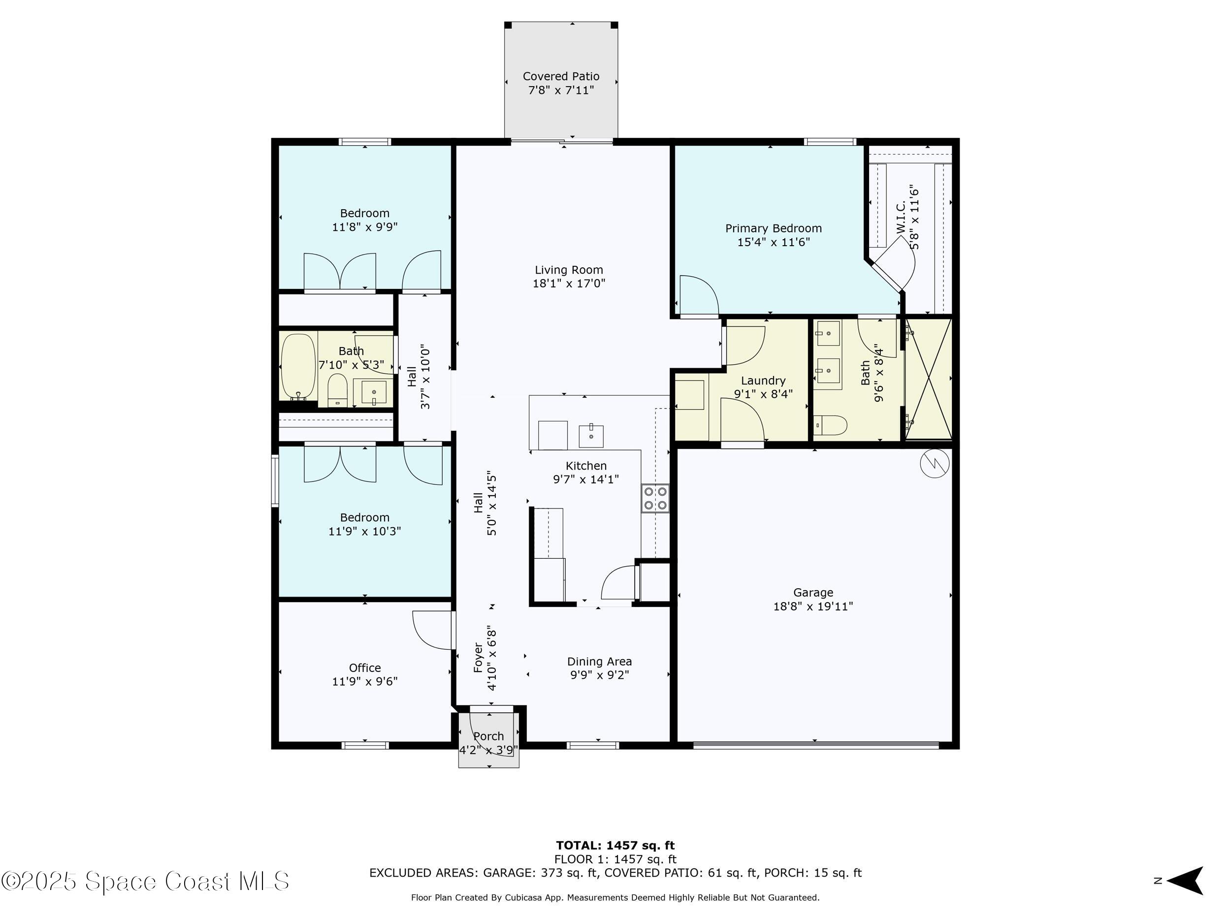 540 Wildmer Road Southwest Palm Bay, FL 32908 - Photo 27 of 27 Casabella Floorplan