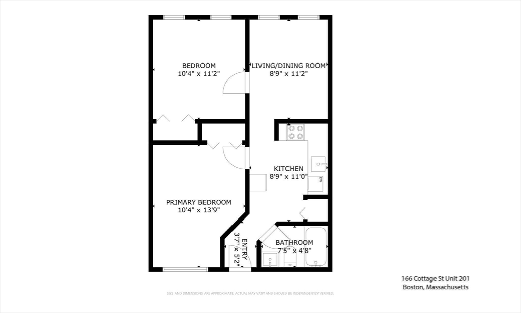 166 Cottage Street, Unit 3 Boston, MA 02128 - Photo 12 of 14