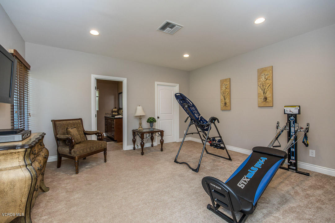 959 Rancho Road Thousand Oaks, CA 91362 - Photo 35 of 57 a view of a room with gym equipment
