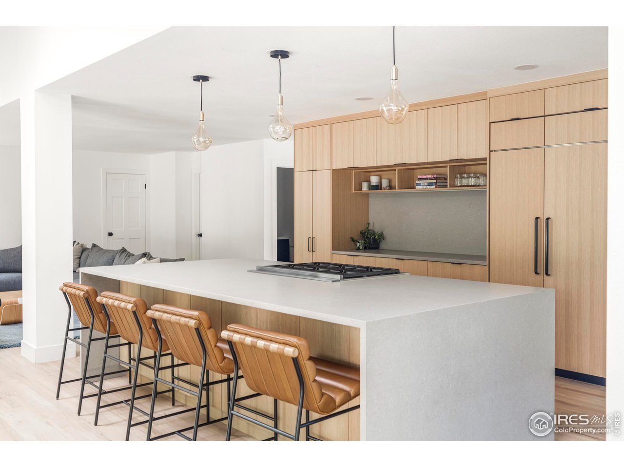 6095 Old Brompton Road Boulder, CO 80301 - Photo 7 of 34 a kitchen with stainless steel appliances granite countertop a sink a refrigerator and a granite counter tops